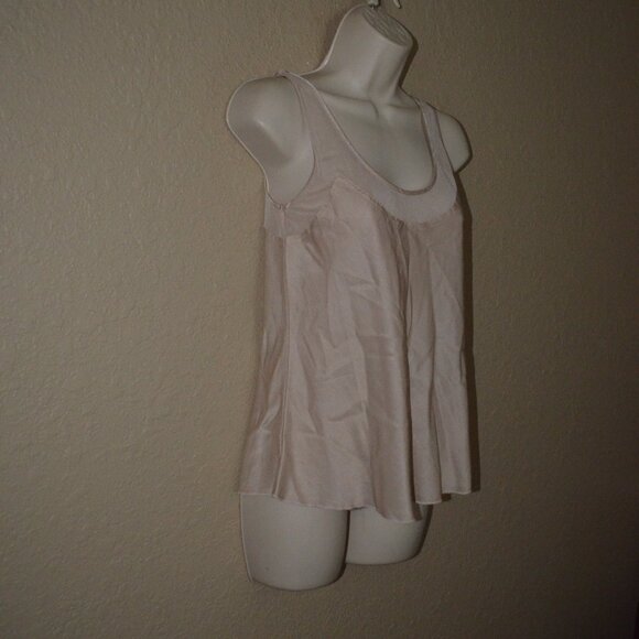 NWT $232 Brazeau Tricot Mix Media Goldy Silk Blend Tank Top Blouse - Picture 5 of 8